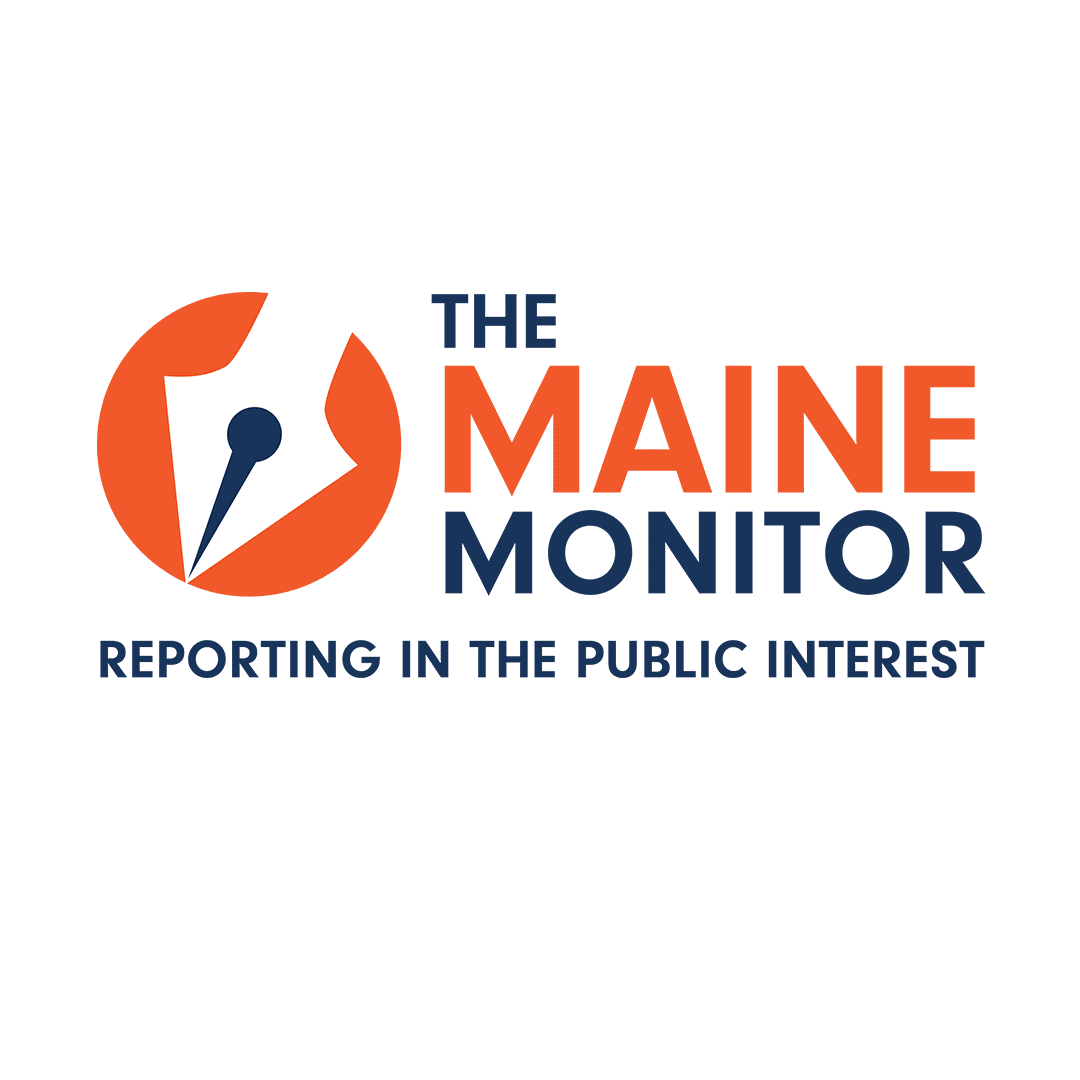 A logo for The Maine Monitor newsroom