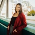 headshot of reporter Maya Bhat