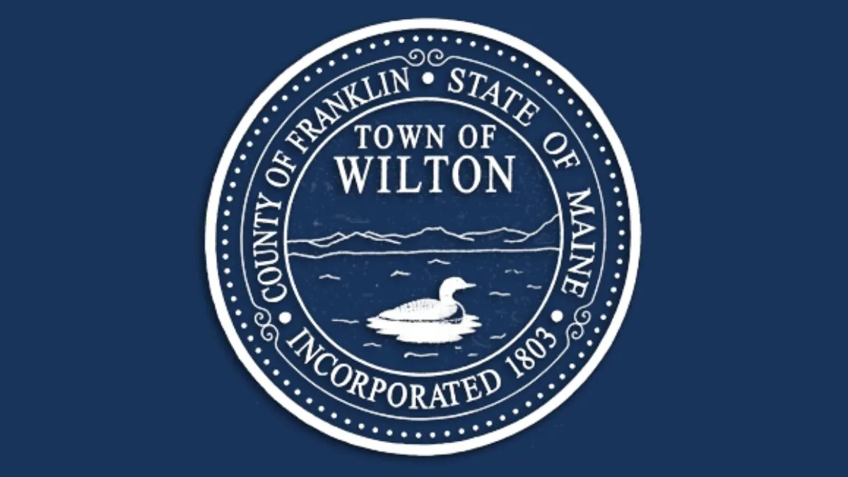 seal for the town of wilton.