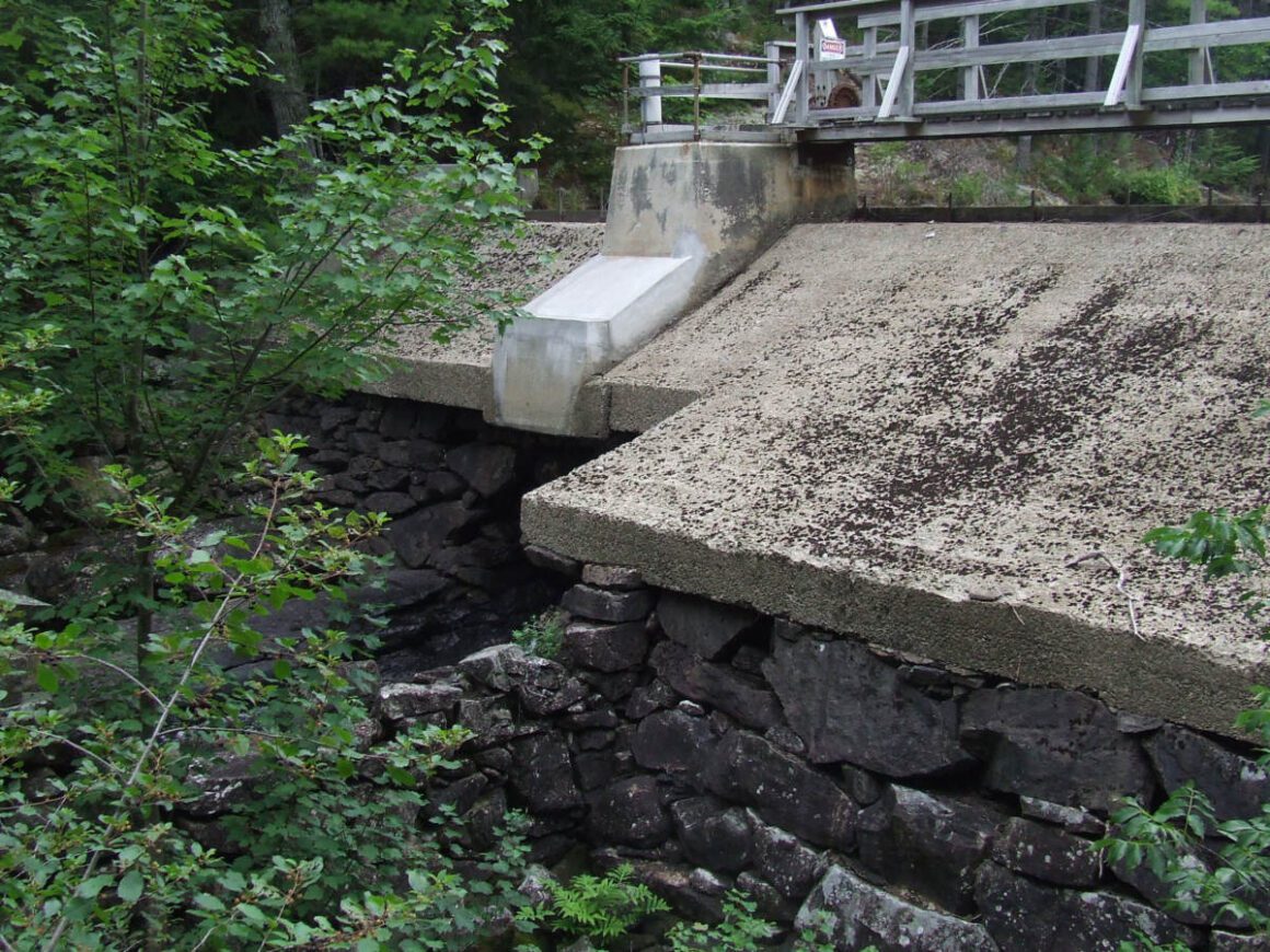The Megunticook East dam