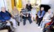 Residents of the Clover Health Care assisted living facility in Auburn are concerned about proposed cuts to assisted living centers. From left are: Robert Meservier, Francis Peters, Robert Weston, Mary Charpentier, Olive Donahue, Mary Ainaire and Rita Tardif.