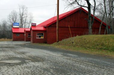 Exterior view of the The Tamarack Inn