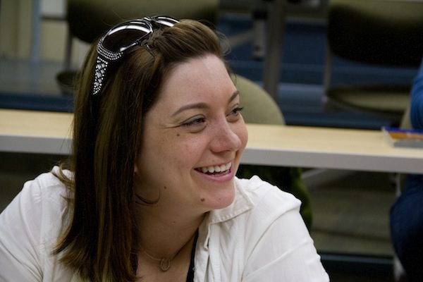 U.S. Marine Corps veteran Hannah Siska, 29, sits in Spanish class at Kent State University on June 12, 2013 in Kent, Ohio. “I have no friends from high school but tons from the Marine Corps that I will forever be friends with, so, I feel that it is literally a brotherhood and a sisterhood like they say it is, that you cannot get anywhere else.” Photo by Caitlin Cruz/News21