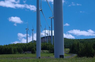 wind turbines at Mars Hill