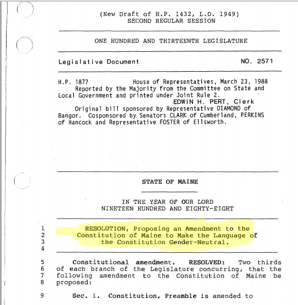 Maine legislative document No.2571