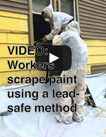 Click picture to go to video about lead paint removal