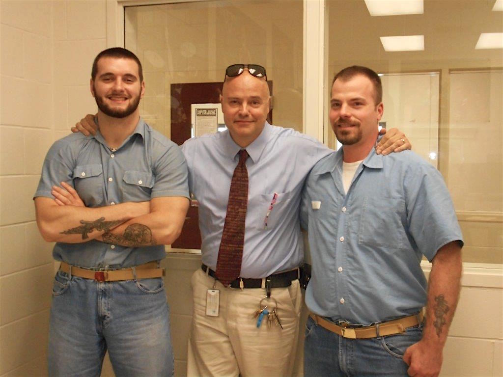 Pastor Kevan Fortier and Maine State Prison inmates 