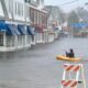 Coastal flooding in Maine