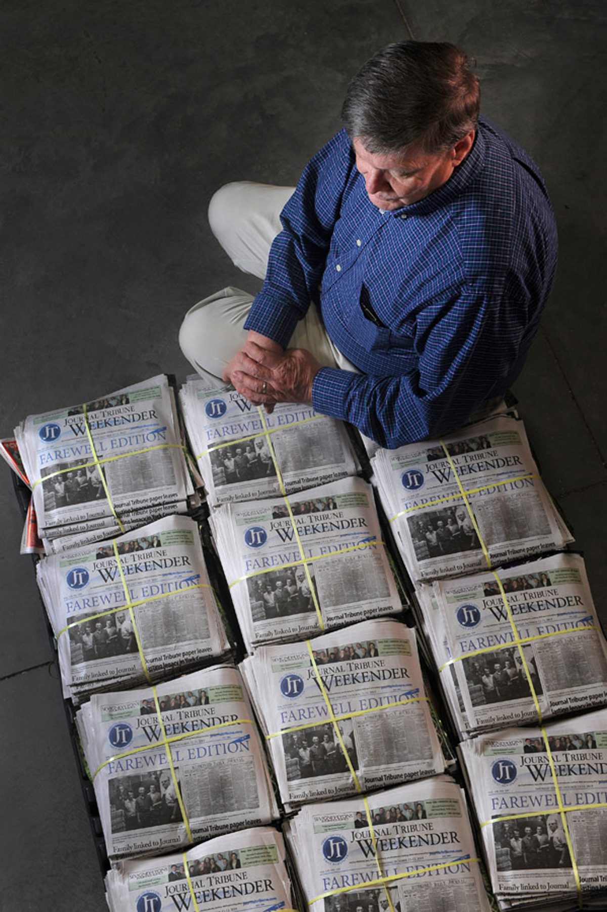 Ed Pierce of the Biddeford Journal Tribune