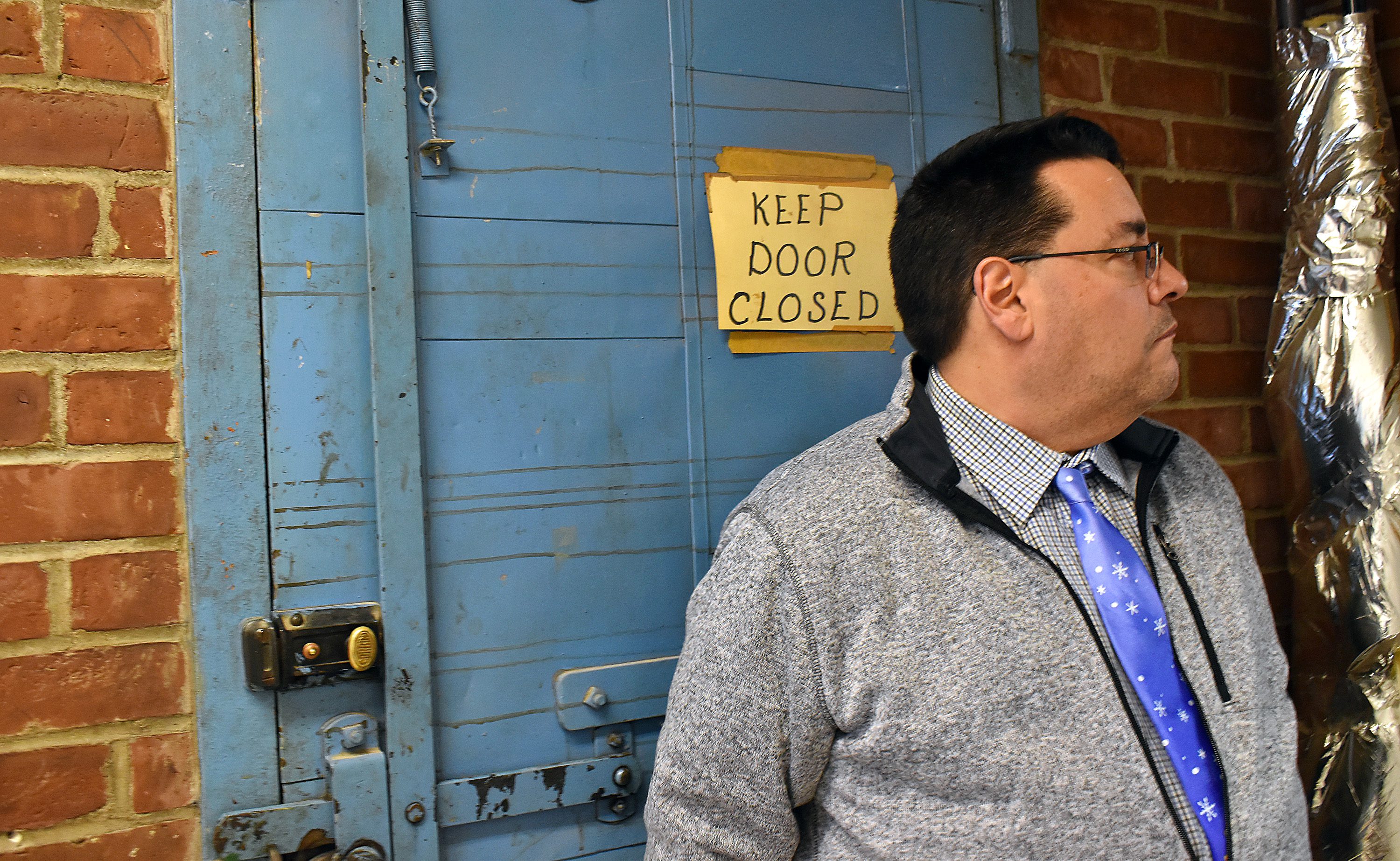 Steve Gagne, principal of North Elementary in Skowhegan