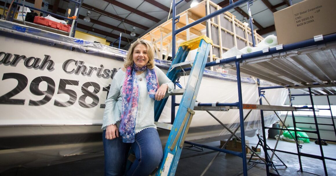 Maureen Hassett poses for a photo