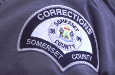 closeup of a Somerset County Corrections patch