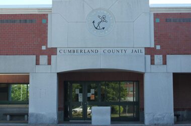 exterior of the cumberland county jail