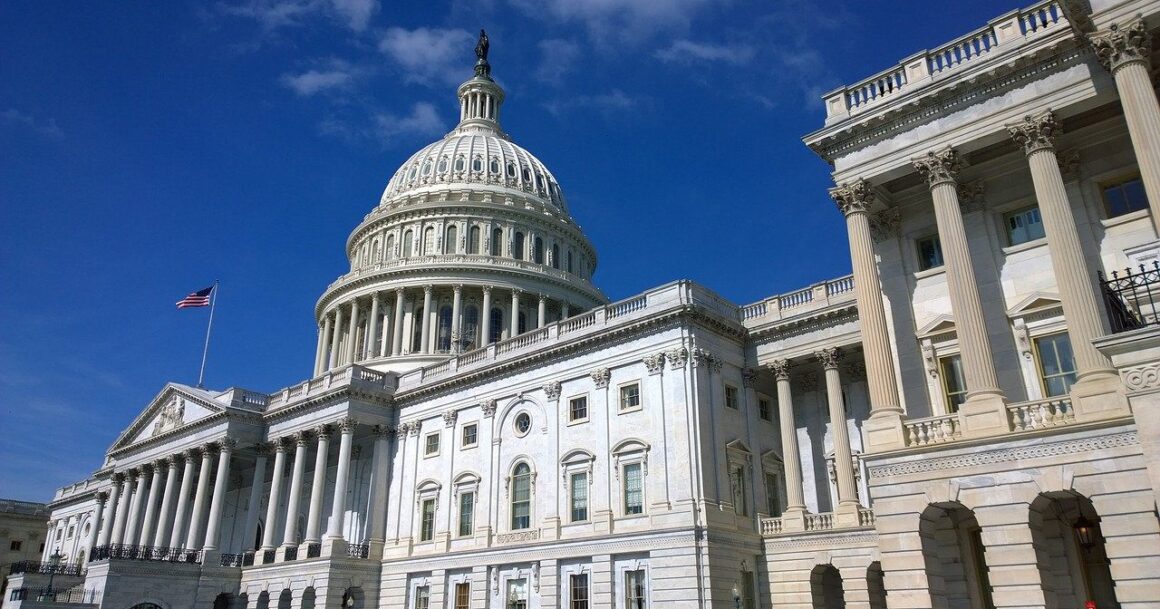 United States capital building exterior