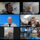 A screenshot of a Zoom videoconference featuring 12 state lawmakers