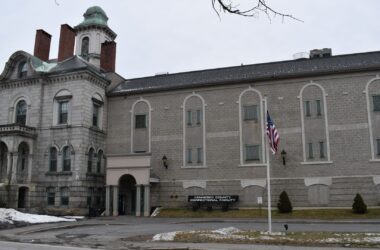 The exterior of the Kennebec County Correctional Facility