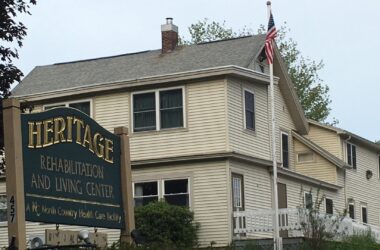 The exterior of the Heritage Rehabilitation and Living Center