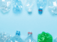 Two rows of empty plastic bottles placed side by side