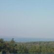 View of Acadia National Park on a hazy, polluted day.
