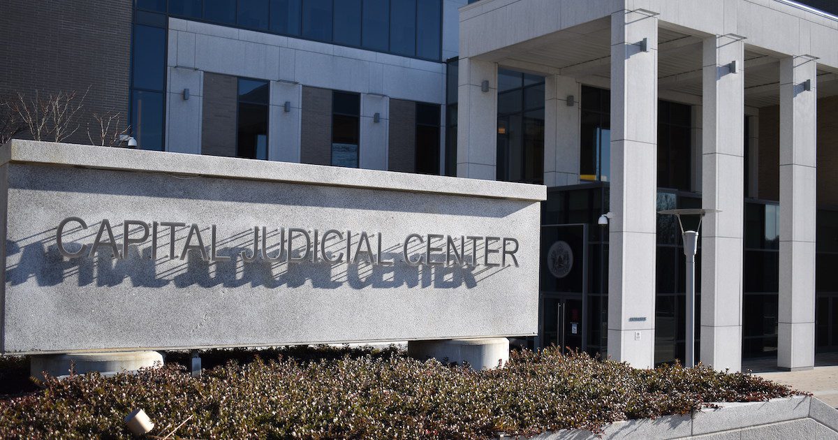 exterior of the capital judicial center
