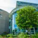 Exterior of the Lafyette Family Cancer Institute at Northern Light.