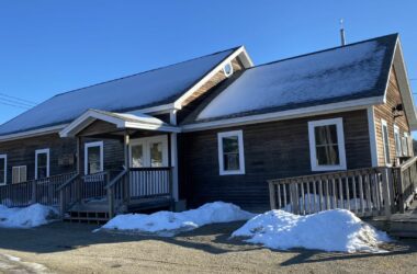 The exterior of the Dennysville town office