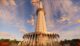 A rendering of how the flagpole would look from ground view.