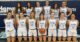 The club women's basketball team at the University of Maine poses for a team photo.