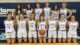 The club women's basketball team at the University of Maine poses for a team photo.