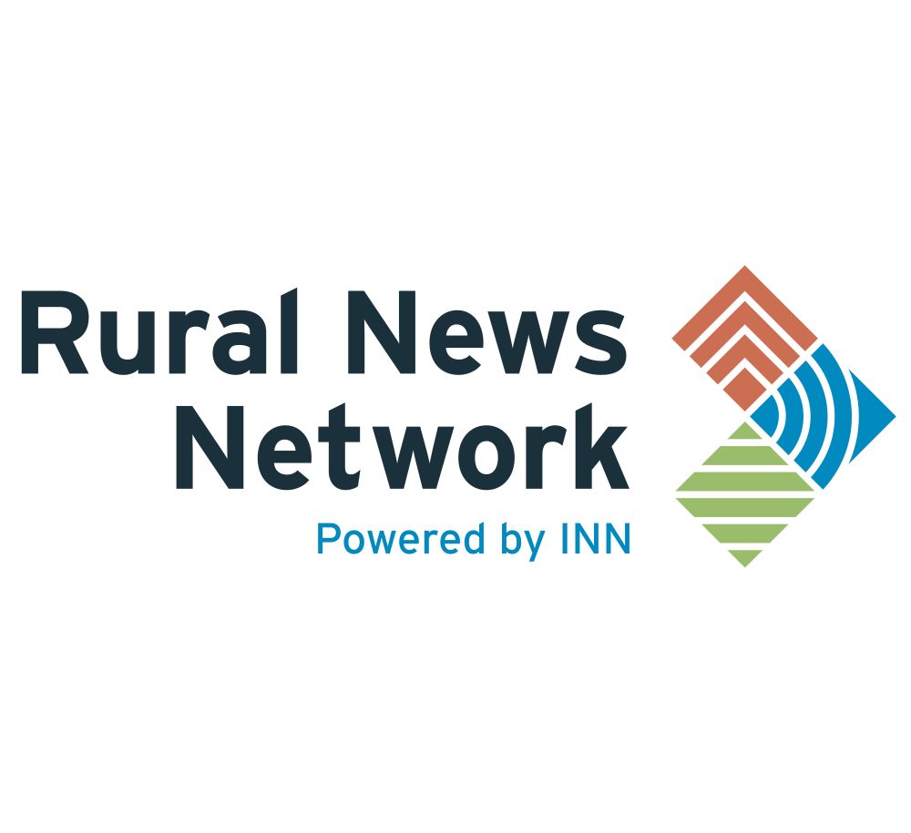 Logo for the Rural News Network powered by INN. 