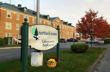 The exterior of the Northern Maine Medical Center in Fort Kent.