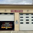 The exterior of the Cutler fire station.