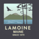Logo for the town of Lamoine, Maine.