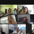 A screenshot of a virtual Zoom medical board hearing.