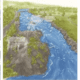 Three renderings of the planned removal of the Milltown Dam.