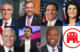 Headshots of Doug Burgum, Chris Christie, Ron DeSantis, Nikki Haley, Mike Pence, Vivek Ramaswamy and Tim Scott.