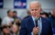 President Joe Biden speaks during a campaign event.