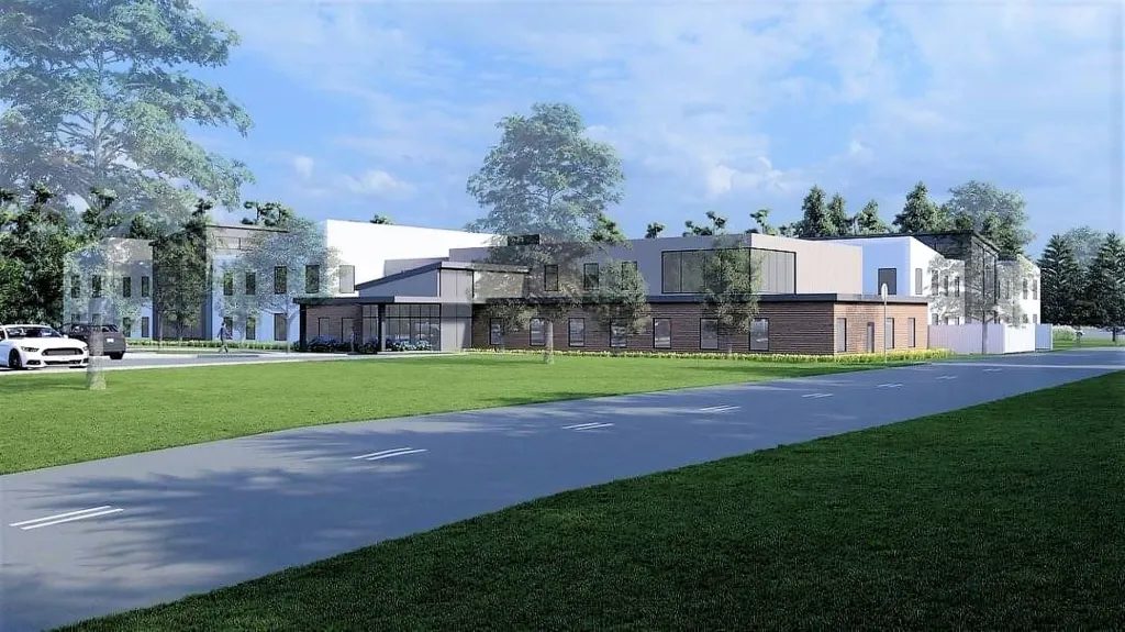 Rendering of the York County recovery center.