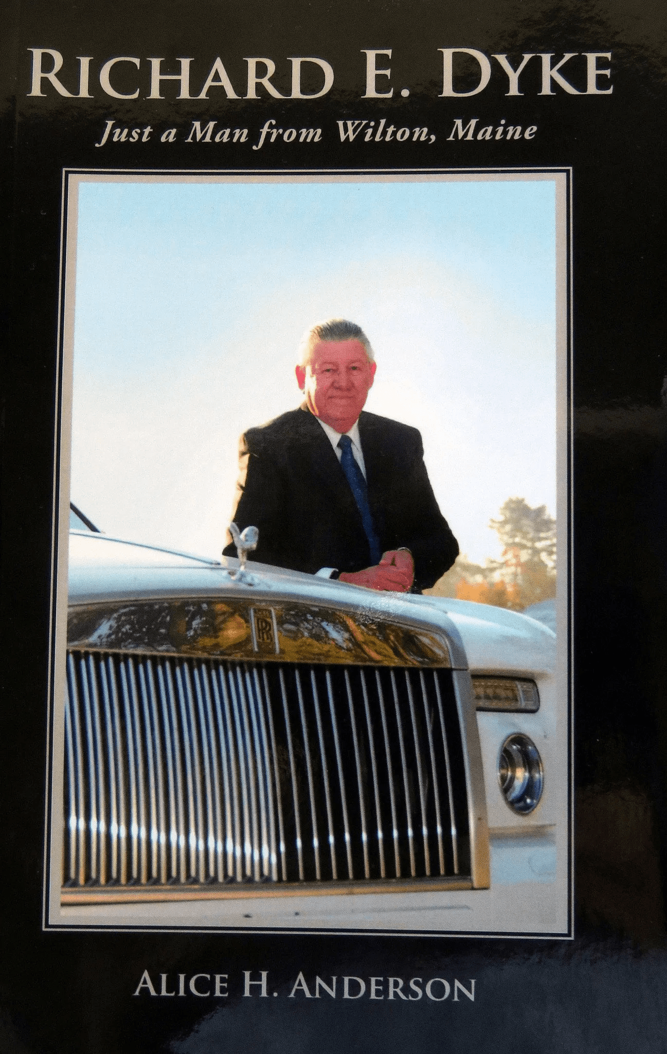 the front cover of a book about Richard Dyke.