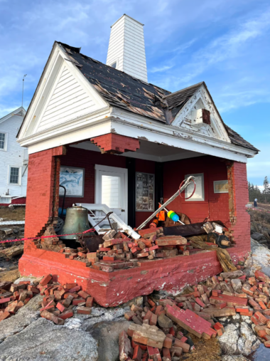 Maine lighthouses hit with millions in storm damage