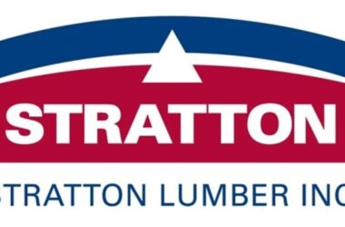 the logo for Stratton Lumber