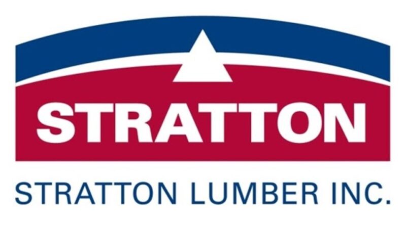 the logo for Stratton Lumber