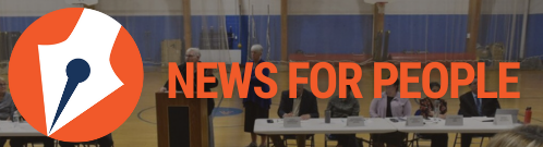 text stating news for people is overlayed across an image from a municipal meeting