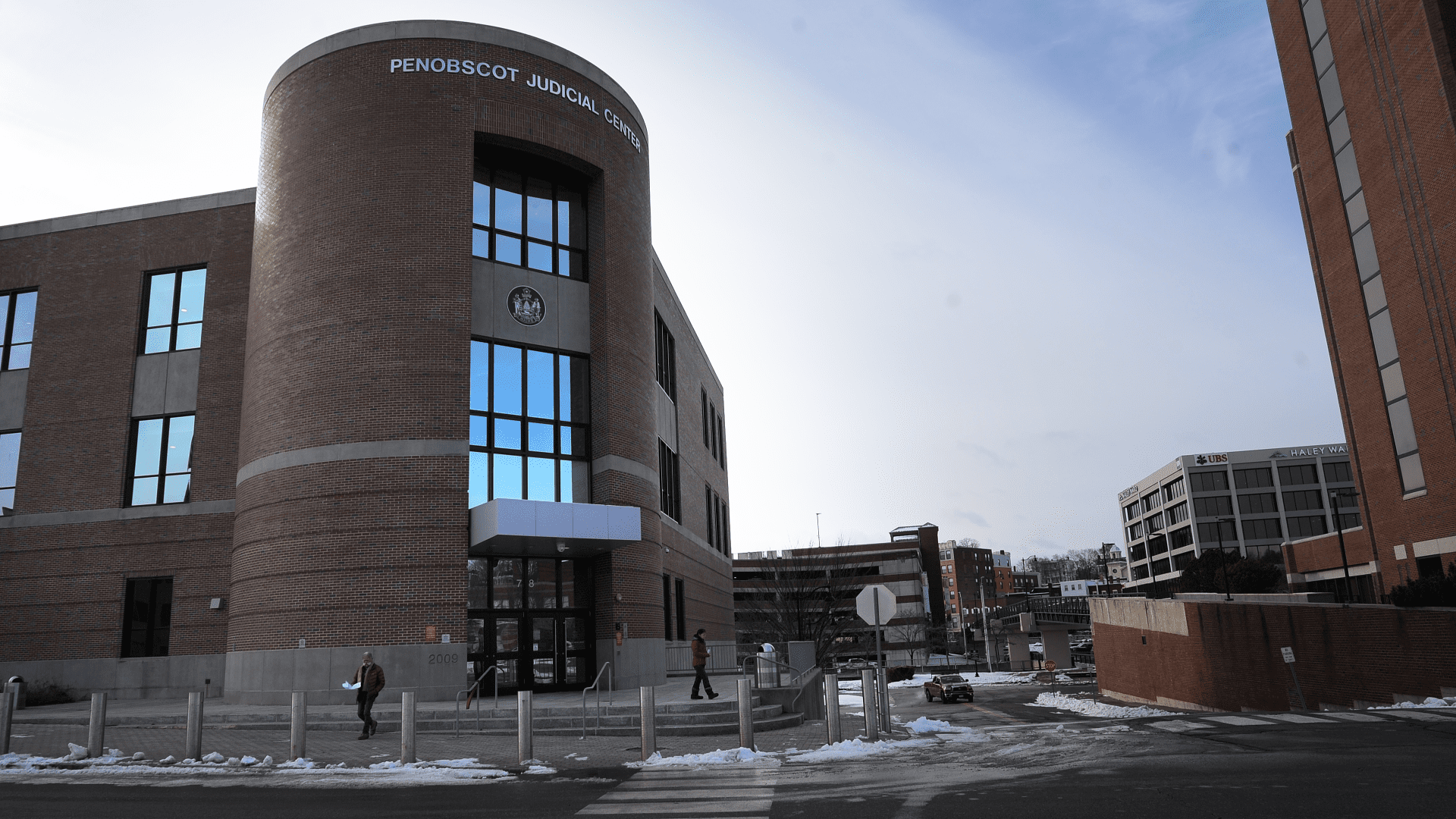 exterior of the penobscot judical center.