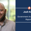 Graphic introducing Josh Keefe as the new government accountability for The Maine Monitor.