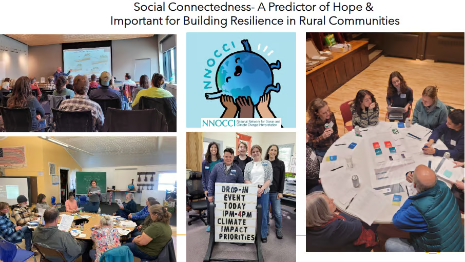 a collage of images showing social connections.