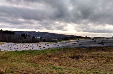 The hills of the Bucksport landfill.