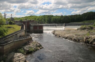 The Brunswick dam.