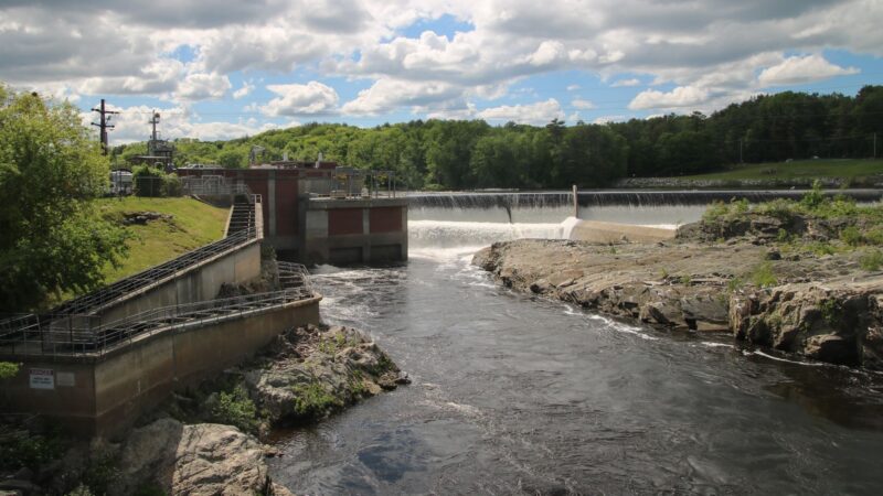 The Brunswick dam.