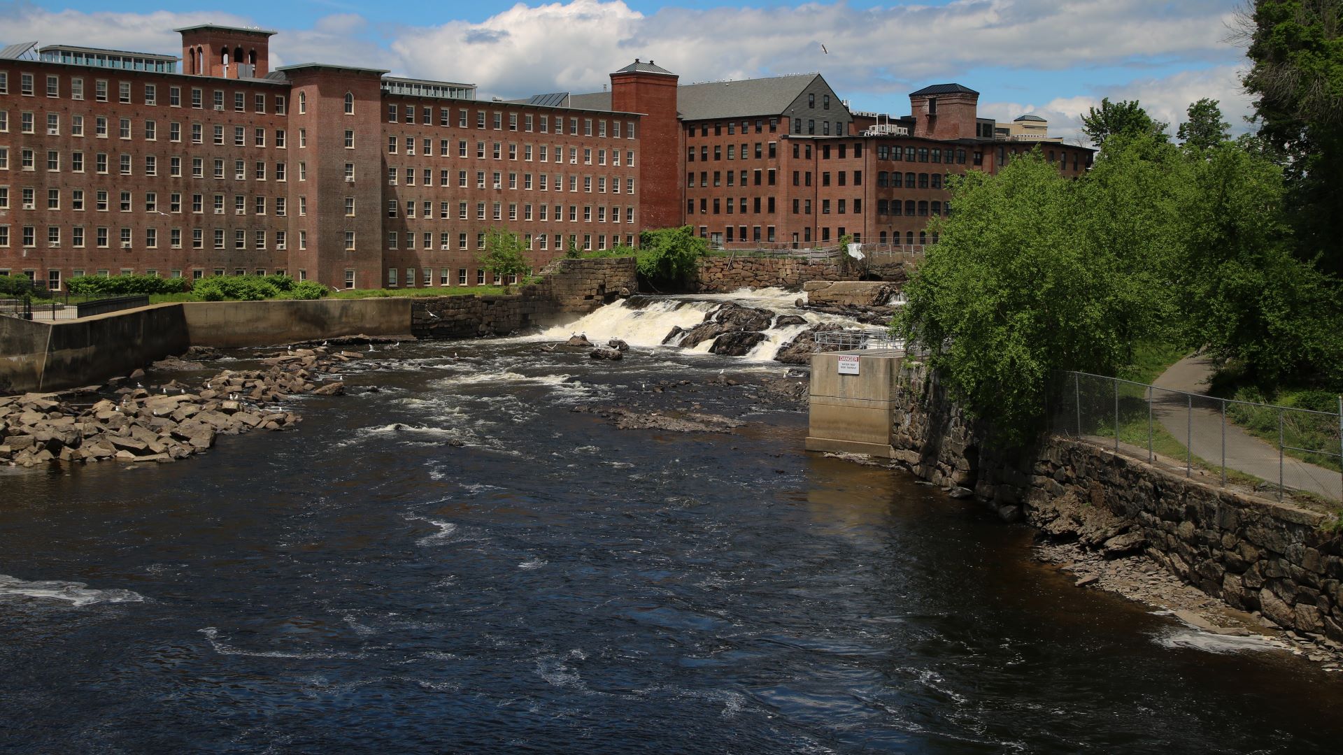 The Saco Falls.